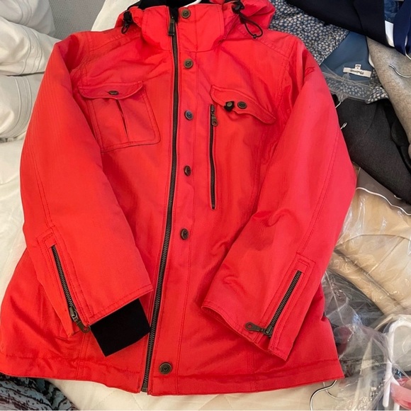 Obermeyer Bianca Jacket, Vibrant Red - Picture 2 of 16